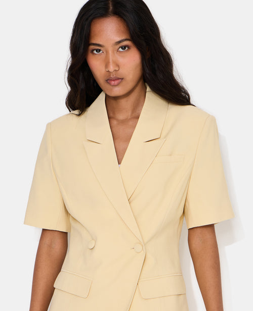 Veste blazer cintrée manches courtes - PIMKIE - 2