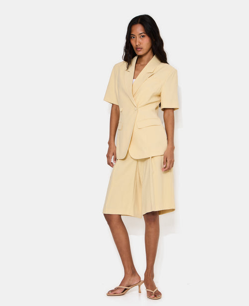 Veste blazer cintrée manches courtes - PIMKIE - 3