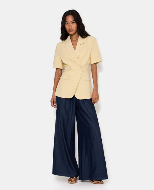 Veste blazer cintrée manches courtes - PIMKIE - 8