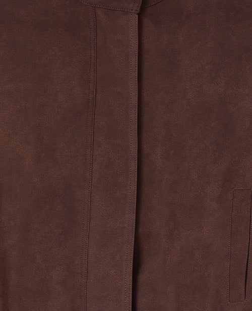 Blouson boule col montant en suédine - PIMKIE - 10