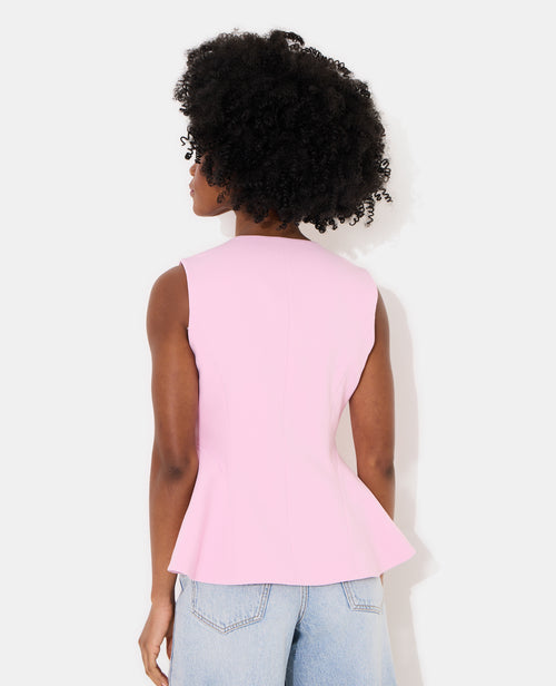 Gilet barman city avec boutons bijoux - PIMKIE - 6