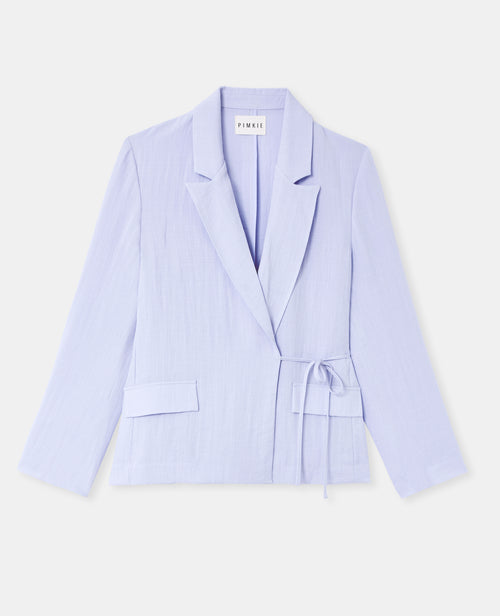 Veste blazer fluide portefeuille avec nouette - PIMKIE - 4