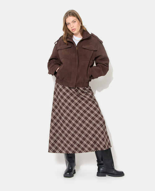 Blouson en suédine col montant - PIMKIE - 3