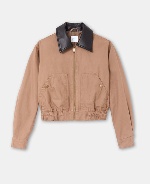 Blouson en toile avec col simili - PIMKIE - 4