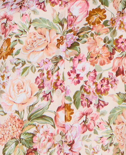 Veste droite motif fleurs façon tapisserie - PIMKIE - 10