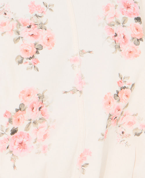 Veste boule en toile motif fleurs - PIMKIE - 3