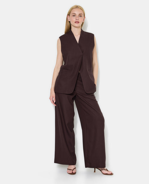 Veste sans manches avec lin - PIMKIE - 3