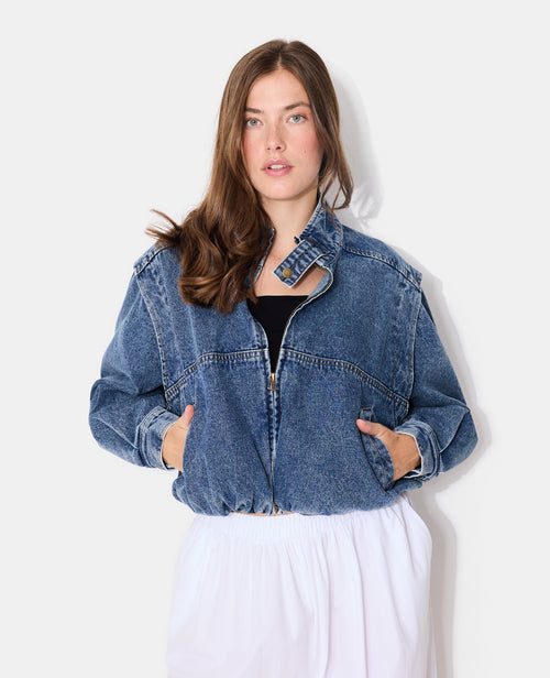 Veste boule en jean - PIMKIE - 5