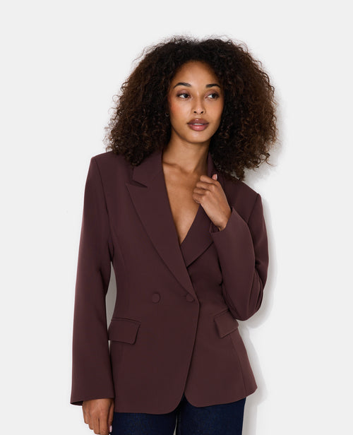 Veste blazer cintrée avec épaulettes - PIMKIE - 1