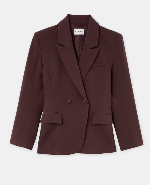Veste blazer cintrée avec épaulettes - PIMKIE - 4
