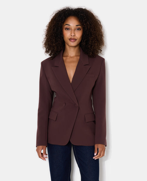 Veste blazer cintrée avec épaulettes - PIMKIE - 5