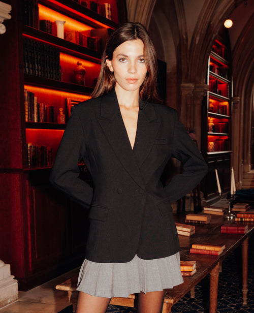 Veste blazer cintrée avec épaulettes - PIMKIE - 1