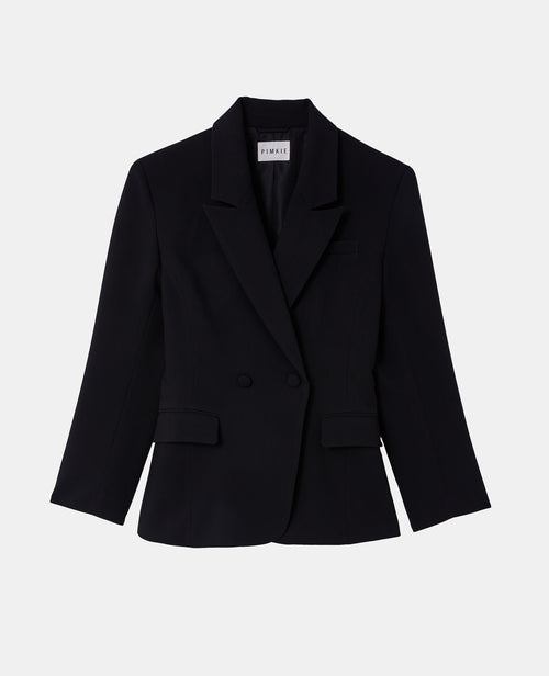 Veste blazer cintrée avec épaulettes - PIMKIE - 4