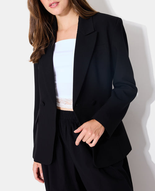 Veste blazer cintrée avec épaulettes - PIMKIE - 5