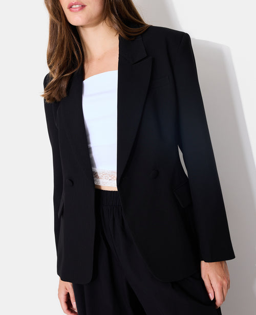 Veste blazer cintrée avec épaulettes - PIMKIE - 7