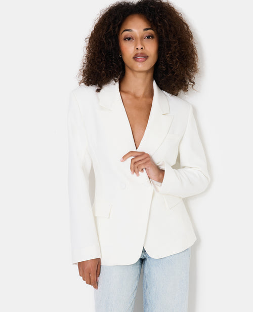 Veste blazer cintrée avec épaulettes - PIMKIE - 1