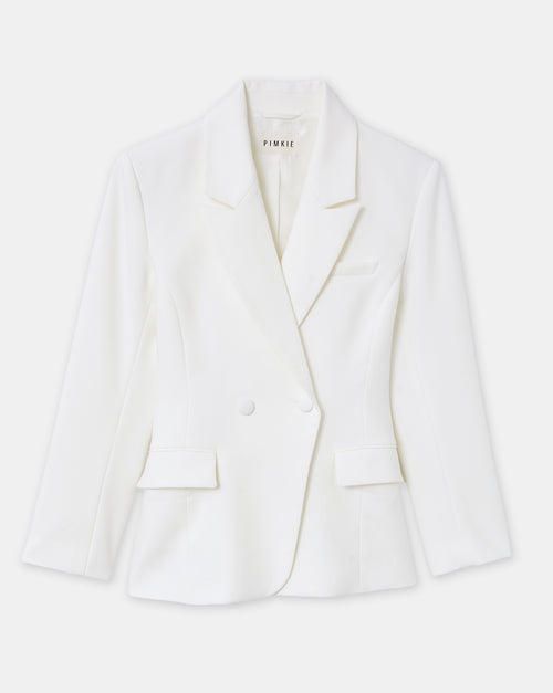 Veste blazer cintrée avec épaulettes - PIMKIE - 4