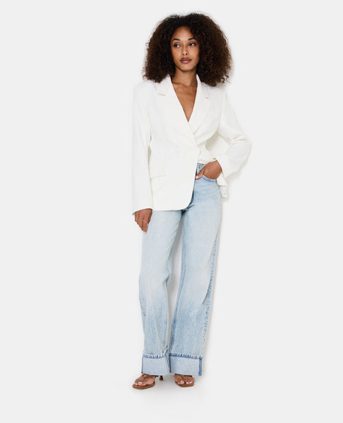 Veste blazer cintrée avec épaulettes - PIMKIE - 5