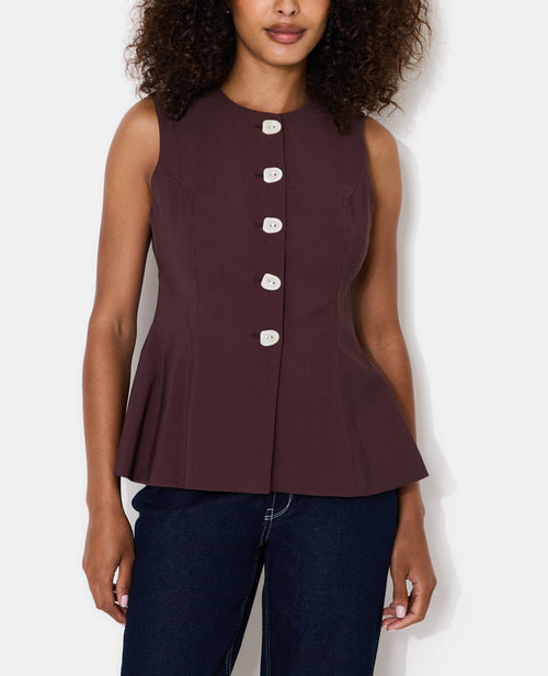 Veste sans manches esprit gilet de barman - PIMKIE - 2