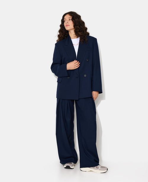 Veste blazer oversize double boutonnage - PIMKIE - 3