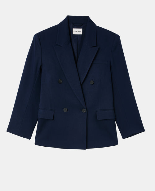 Veste blazer oversize double boutonnage - PIMKIE - 4