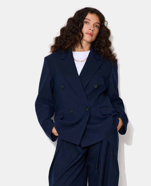 Veste blazer oversize double boutonnage - PIMKIE - 5
