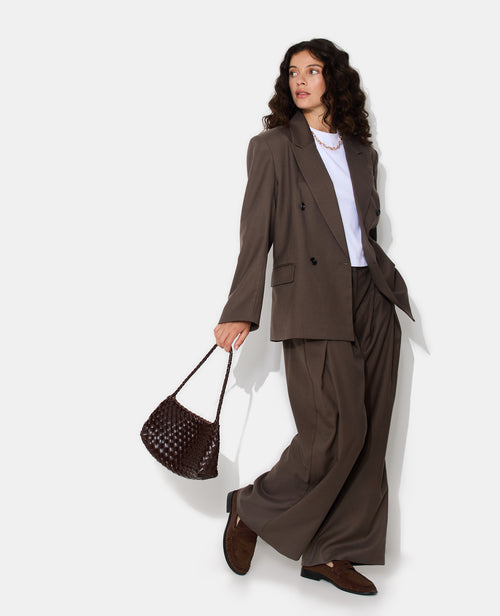 Veste blazer oversize double boutonnage - PIMKIE - 3