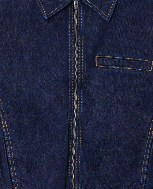 Veste boule en jean avec col chemise - PIMKIE - 9