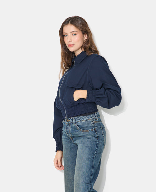 Blouson avec col et base élastiquée - PIMKIE - 7