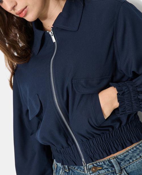 Blouson avec col et base élastiquée - PIMKIE - 8