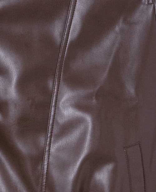 Blouson en simili forme vintage avec col montant - PIMKIE - 2