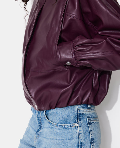 Veste en simili col montant - PIMKIE - 2