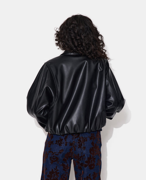 Veste en simili col montant - PIMKIE - 6