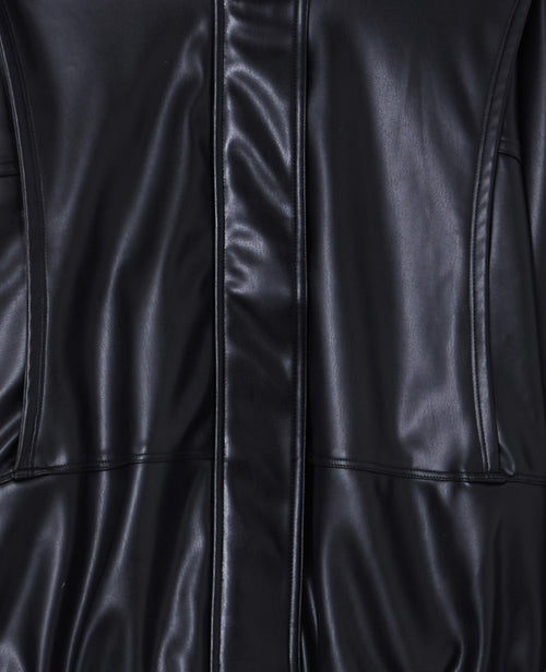 Veste en simili col montant - PIMKIE - 8