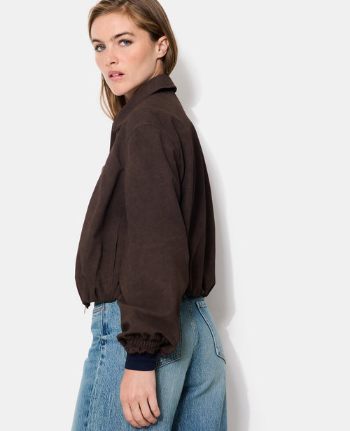 Veste boule zippée en suédine - PIMKIE - 7