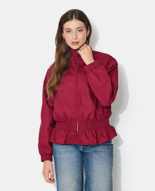 Veste en toile taille élastiquée - PIMKIE - 1