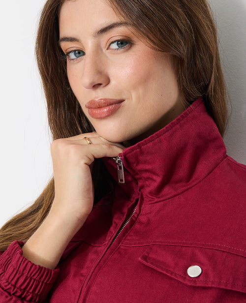 Veste en toile taille élastiquée - PIMKIE - 2