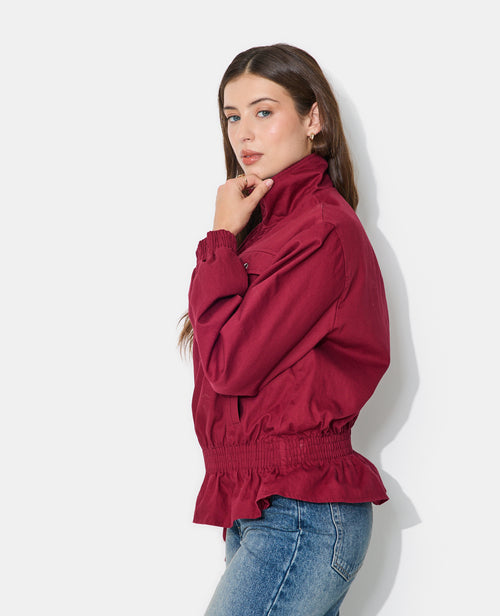 Veste en toile taille élastiquée - PIMKIE - 7