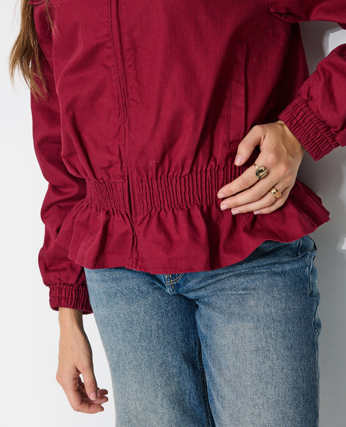 Veste en toile taille élastiquée - PIMKIE - 8