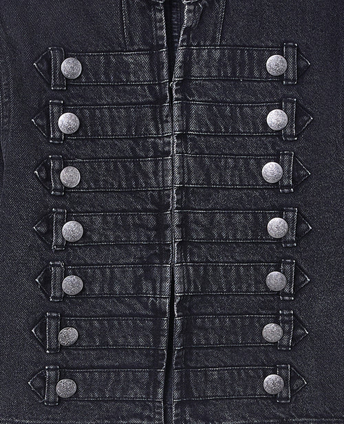 Veste en jean esprit officier - PIMKIE - 5
