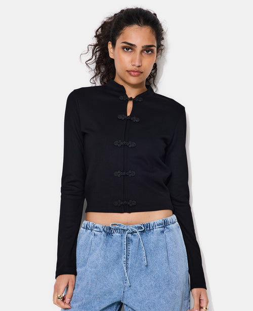 Veste molleton esprit asiatique - PIMKIE - 1