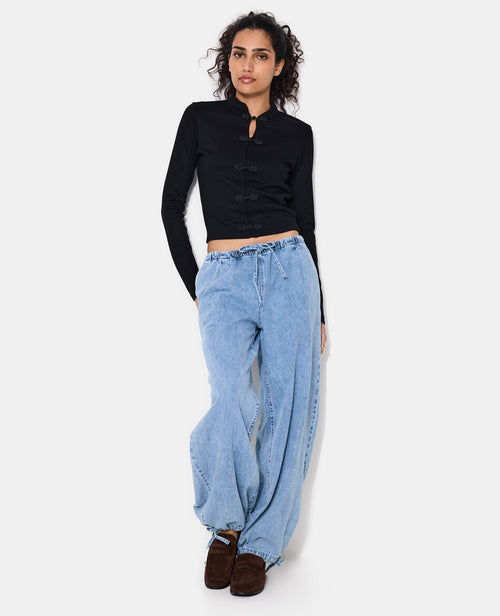 Veste molleton esprit asiatique - PIMKIE - 3