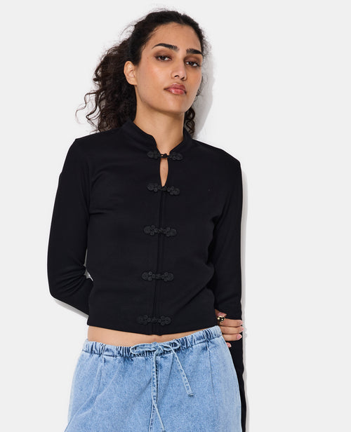 Veste molleton esprit asiatique - PIMKIE - 5