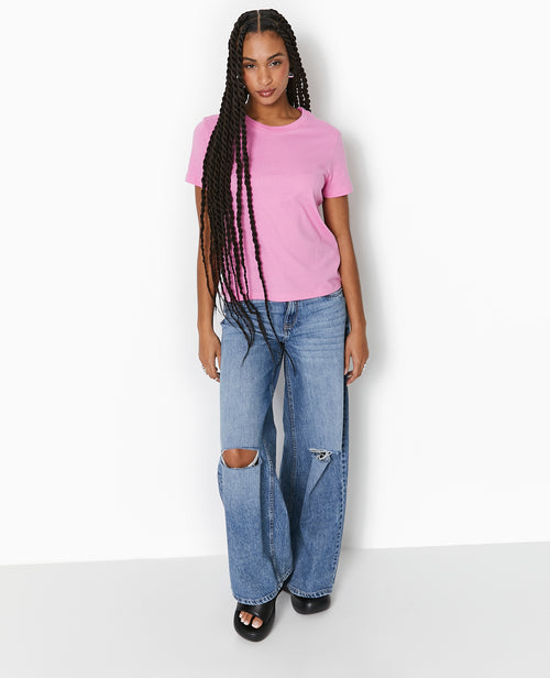 T-shirt basique col rond - PIMKIE - 7