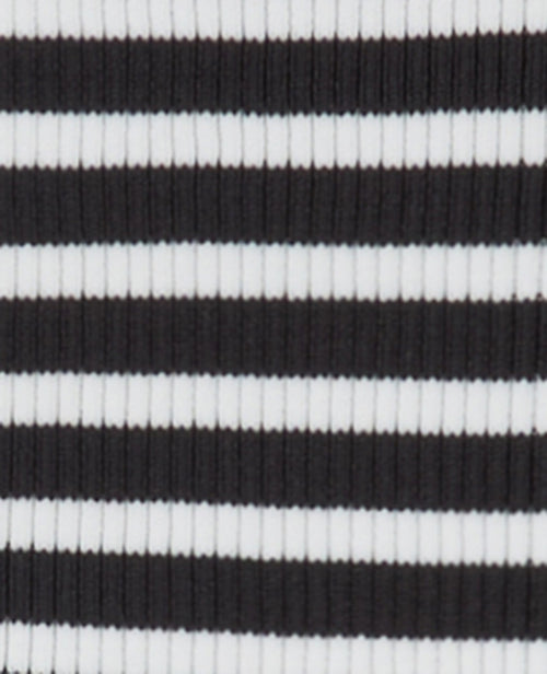 Dos-nu en maille tricot rayée - PIMKIE - 1