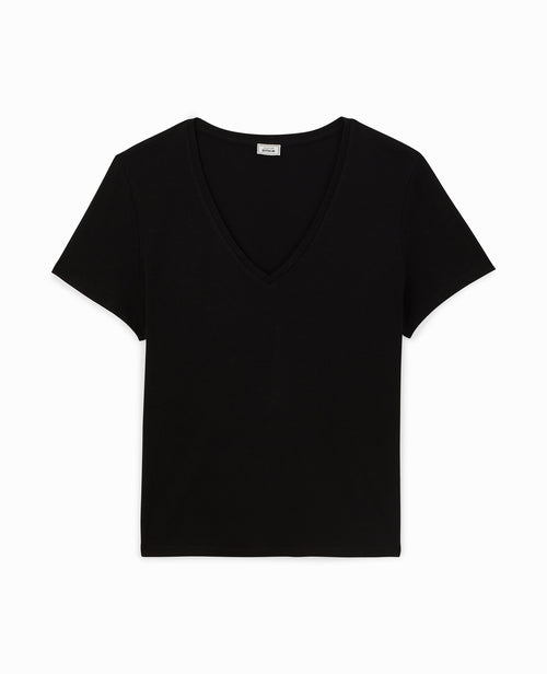 T-shirt oversize col V - PIMKIE - 5