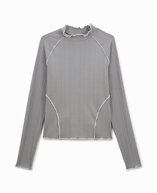 Top en maille côtelée avec coutures apparentes - PIMKIE - 5
