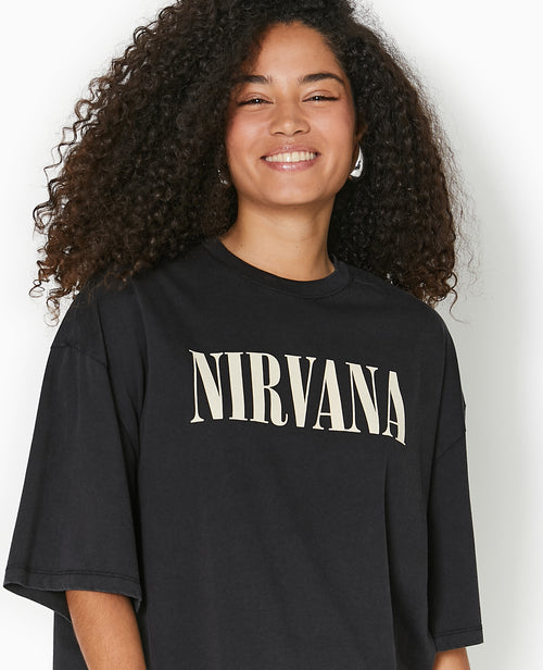 T-shirt oversize NIRVANA - PIMKIE - 3