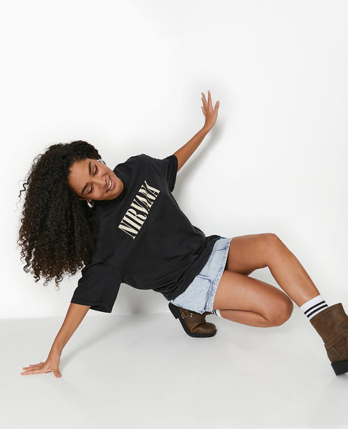 T-shirt oversize NIRVANA - PIMKIE - 6