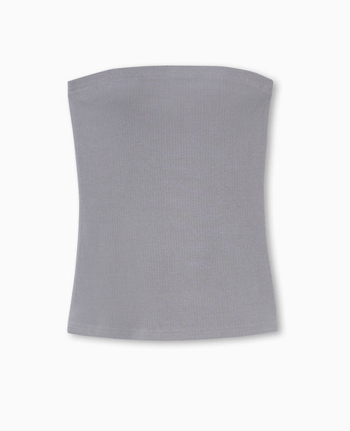 Top bustier en maille côtelée - PIMKIE - 4
